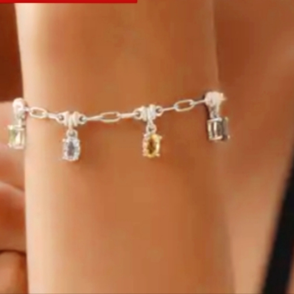 Multigemstone Bracelet